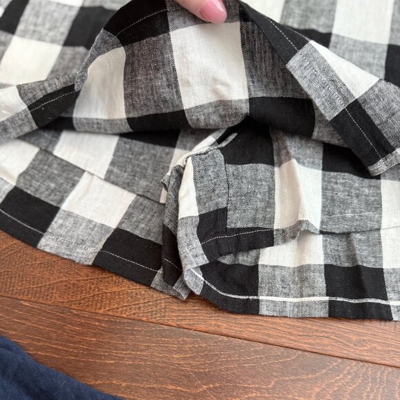 a new day Black and White Checkered Skort - Picture 10 of 11